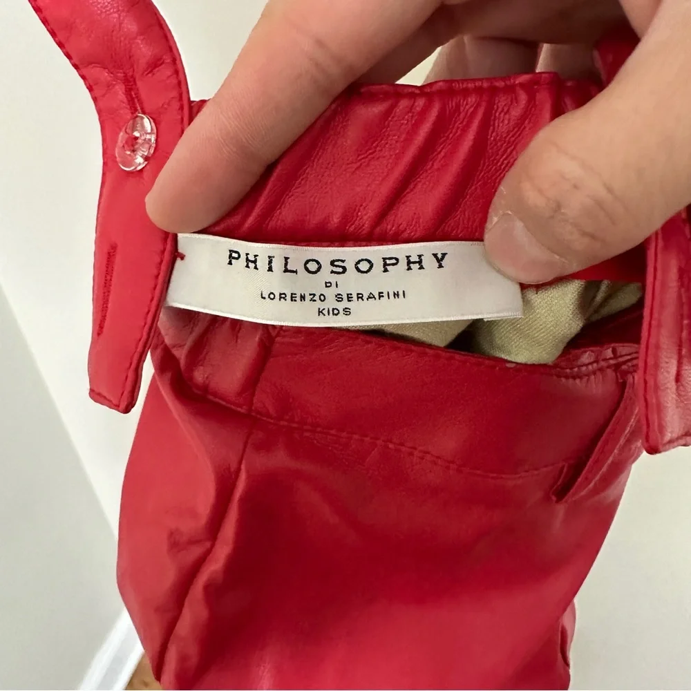 PHILOSOPHY di LORENZO SERAFINI KIDS RED
Dungarees SIZE 6 - Picture 5 of 5